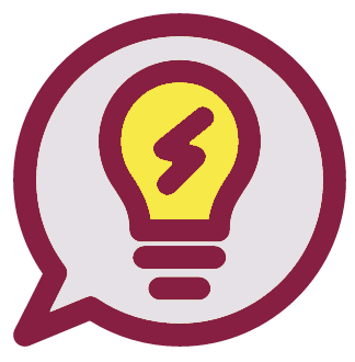 Light bulb icon, indicating a good idea